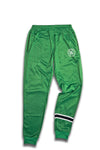 Balling Status - Logo Green Fleece Comfort Sweatpants - Sweatpants - Balling Status LLC